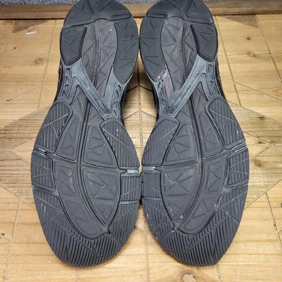 Asics Gel Noosa Tri 11 Mens Size 10.5 Triple Black T626Q Running‎ Athletic Shoes